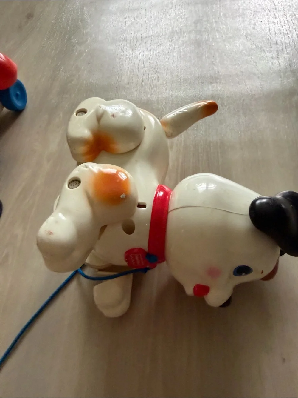 Vintage Retro Push Pull Toys Fisher Price Dog Pune Etc 80s 90s